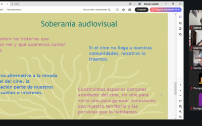 Cine La Mina forma a una nueva generación de exhibidorxs