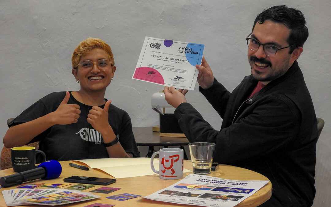 Cine La Mina y Casa Cuévano firman convenio de colaboración para fortalecer la oferta cinematográfica independiente en Guanajuato 